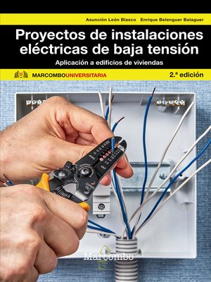 cover image of Proyectos de instalaciones eléctrica de baja tensión